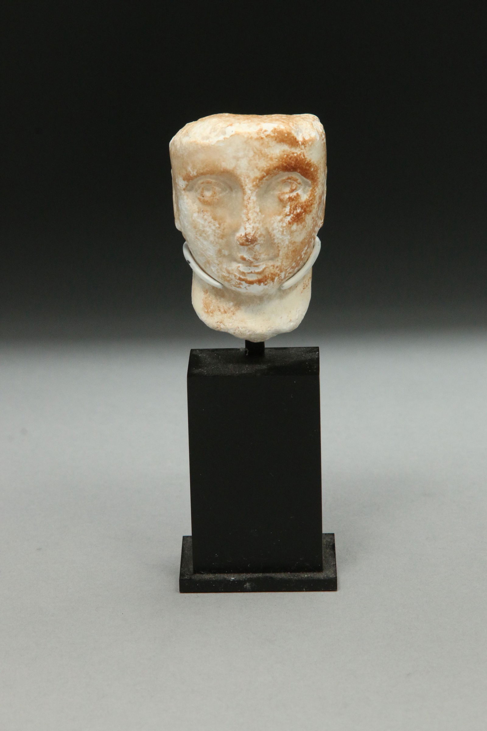 Ancient Phoenician Stone Head (1 of 7)