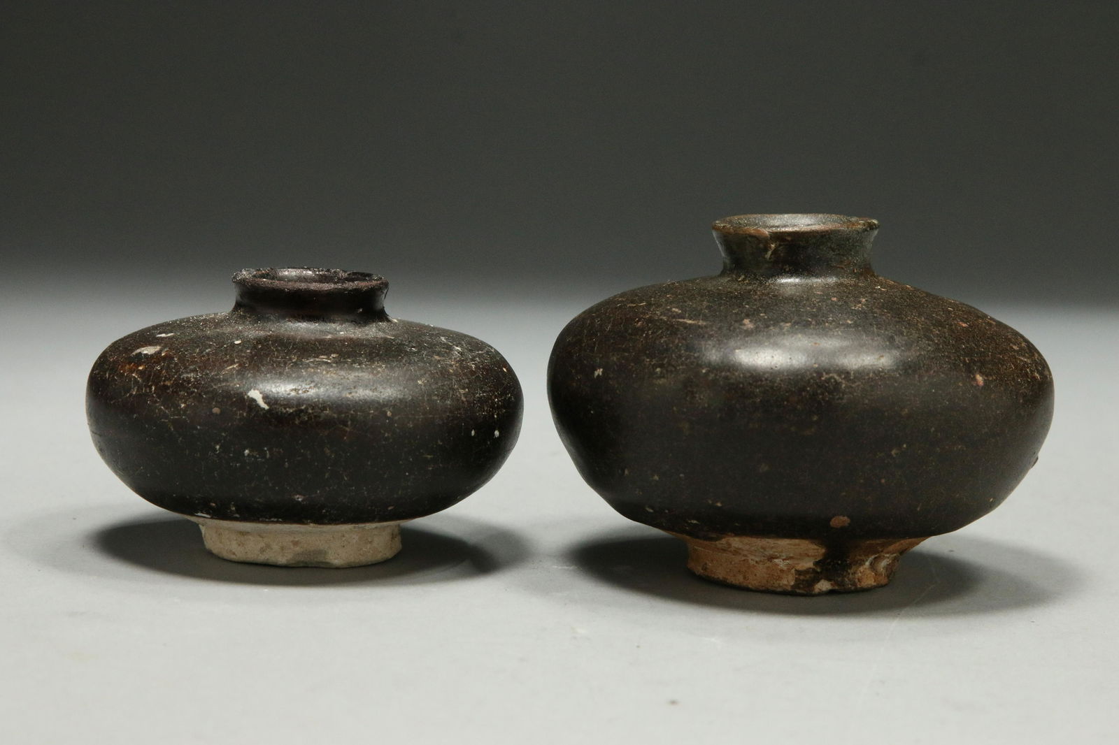 Brown Glazed Vases, 19th Century Vietnam (1 of 4)
