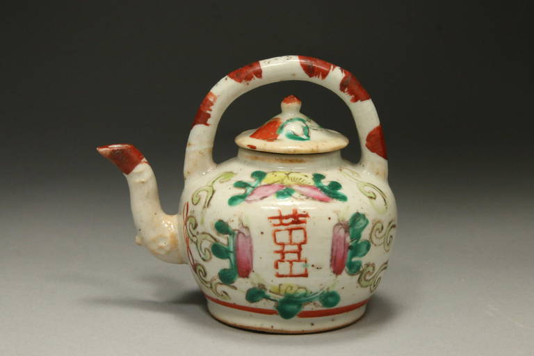 Chinene Qing Dynasty teapot (0043) on Feb 28, 2023 Arte Antico in NY