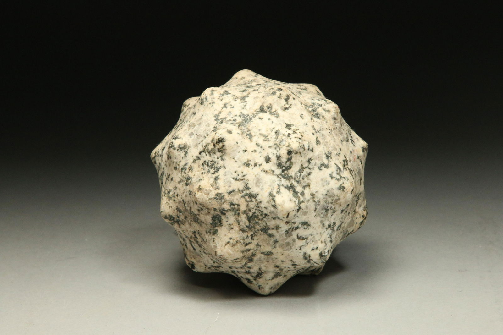 Pre-Columbian Taino Spiked Ball (1 of 3)