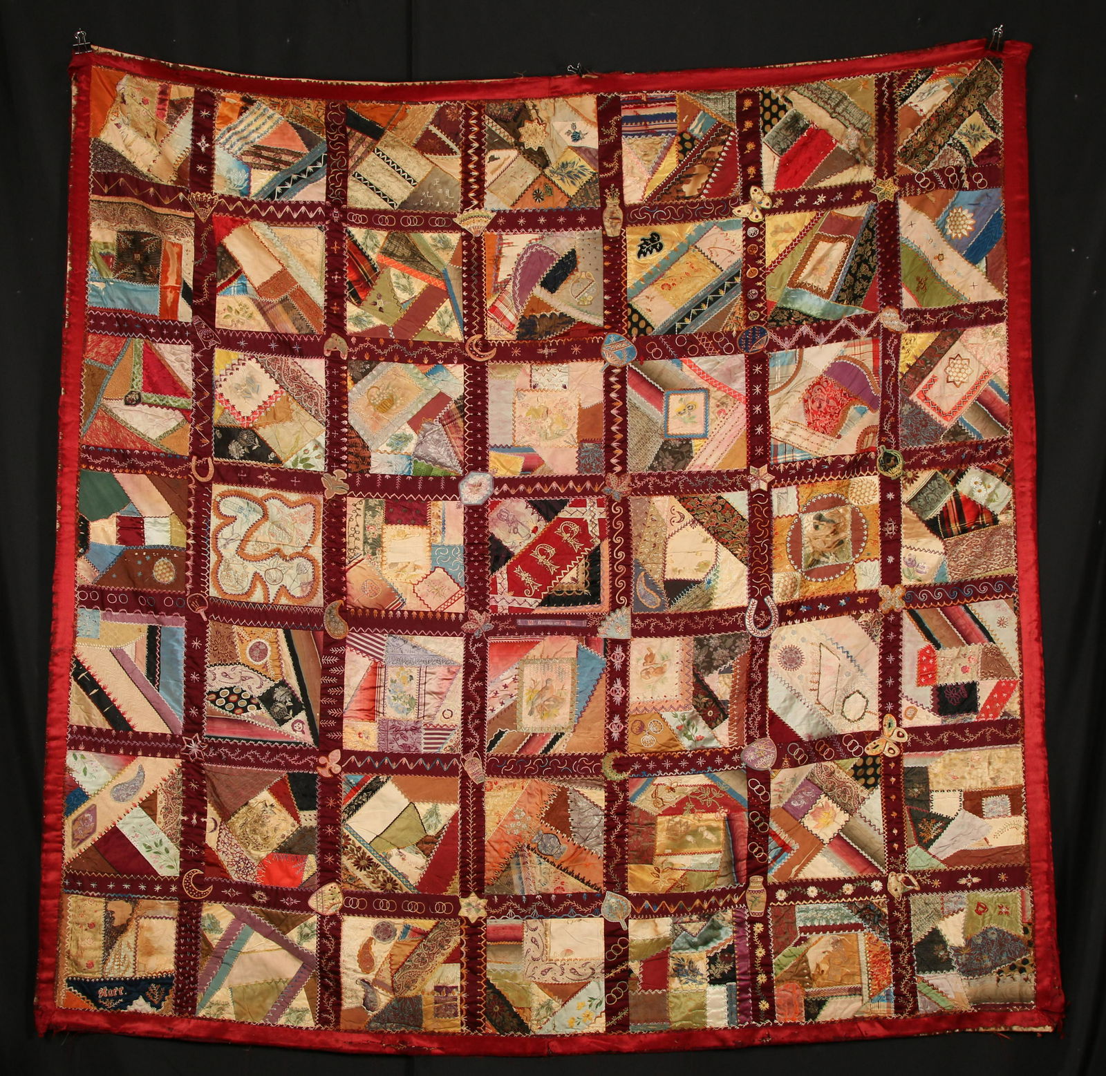 Folk Art Crazy Quilt (1 of 12)