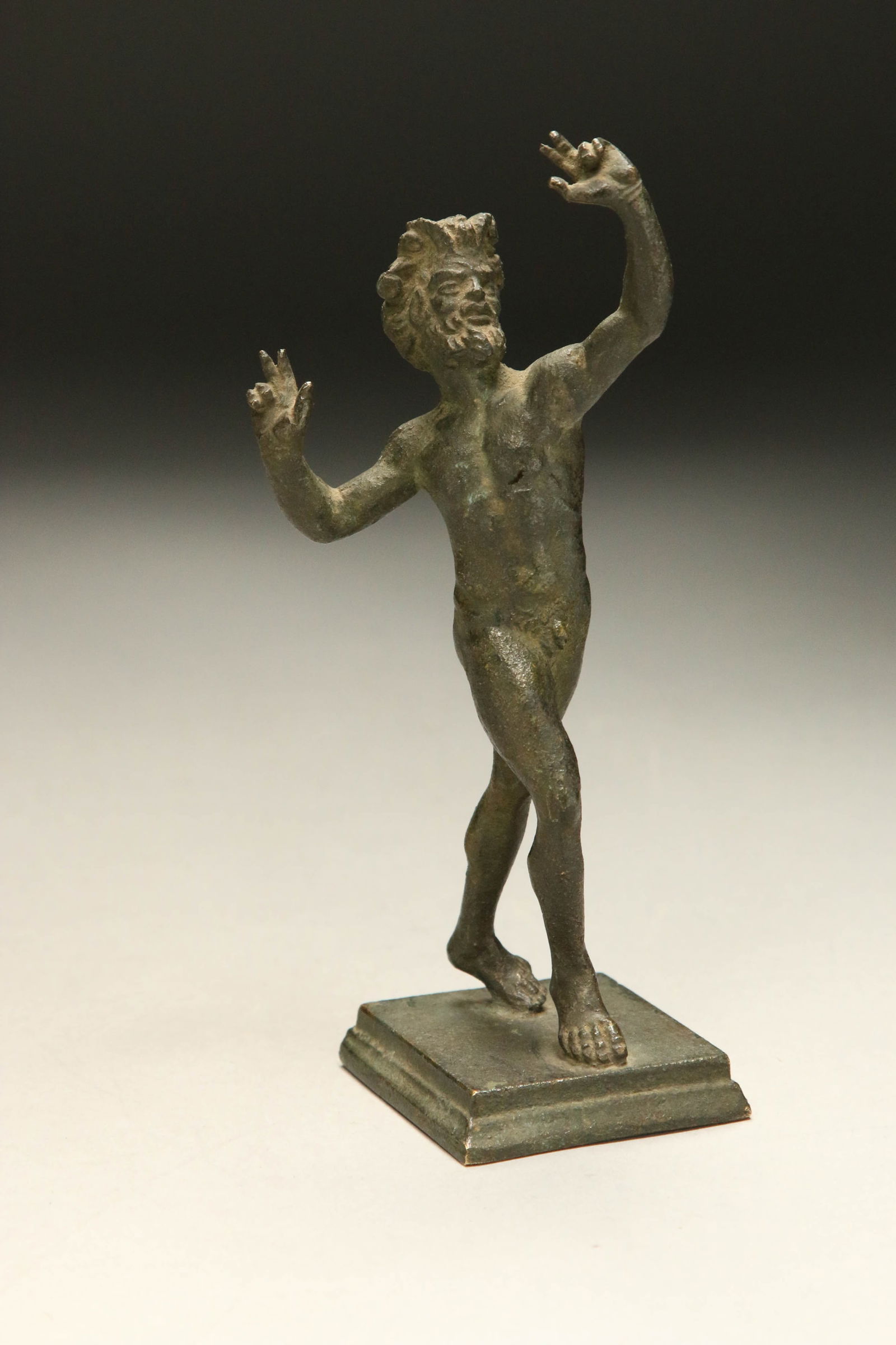 Bronze Figure of Herculaneum Dancing Faun (1 of 5)