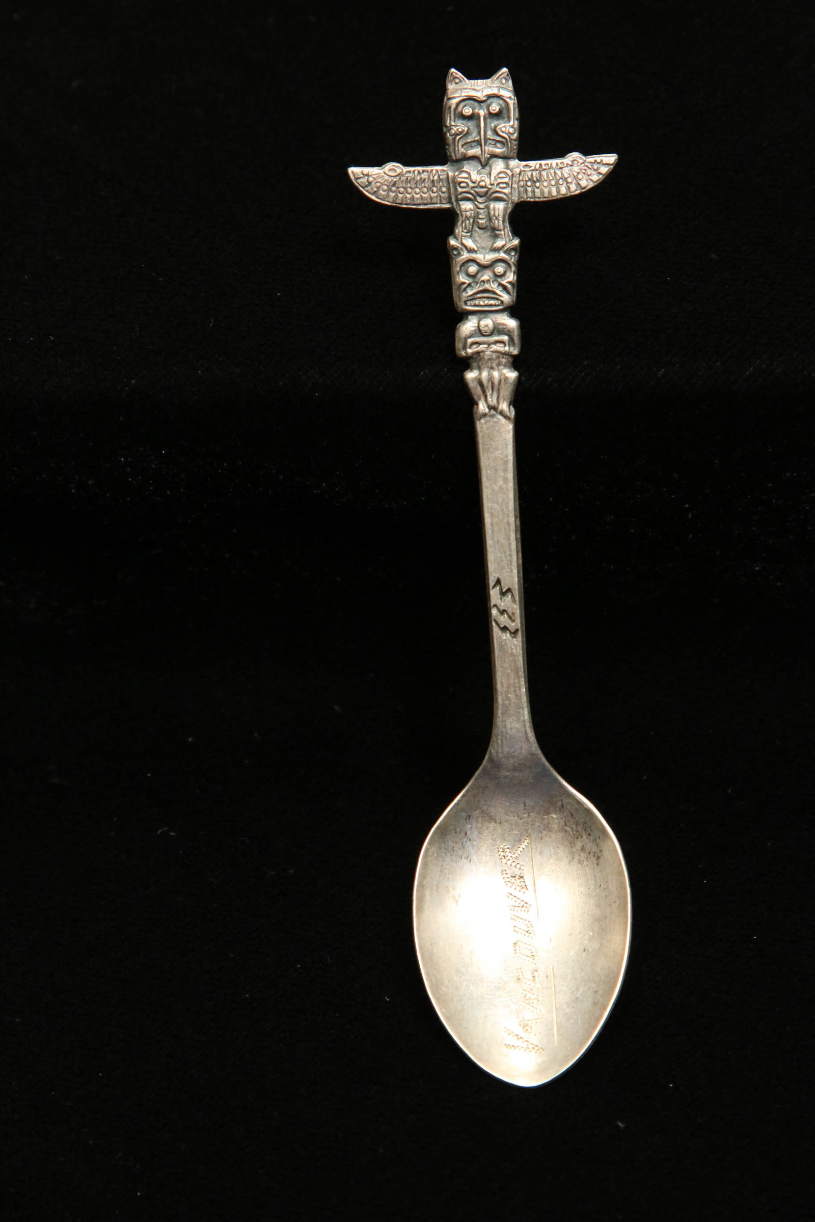 Native American Northwest Coast Silver Spoon (1 of 6)