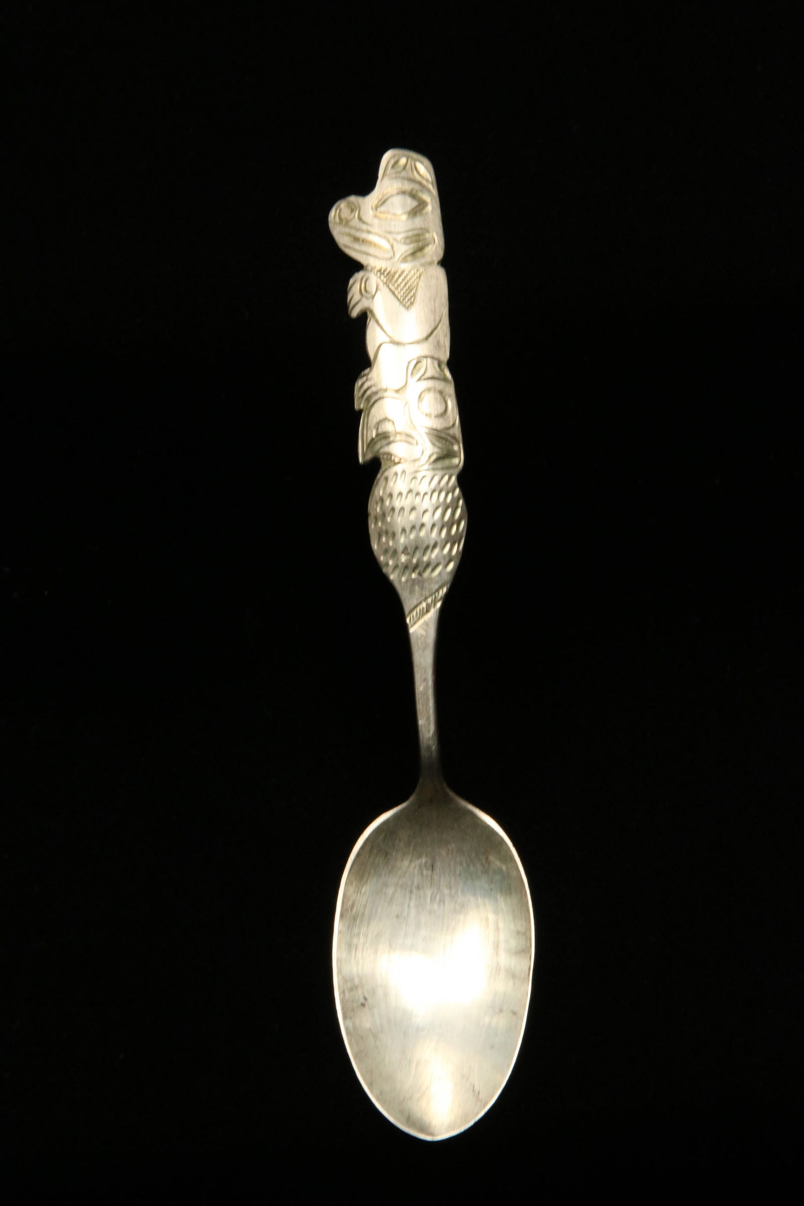 Native American Northwest Coast Silver Spoon (1 of 5)