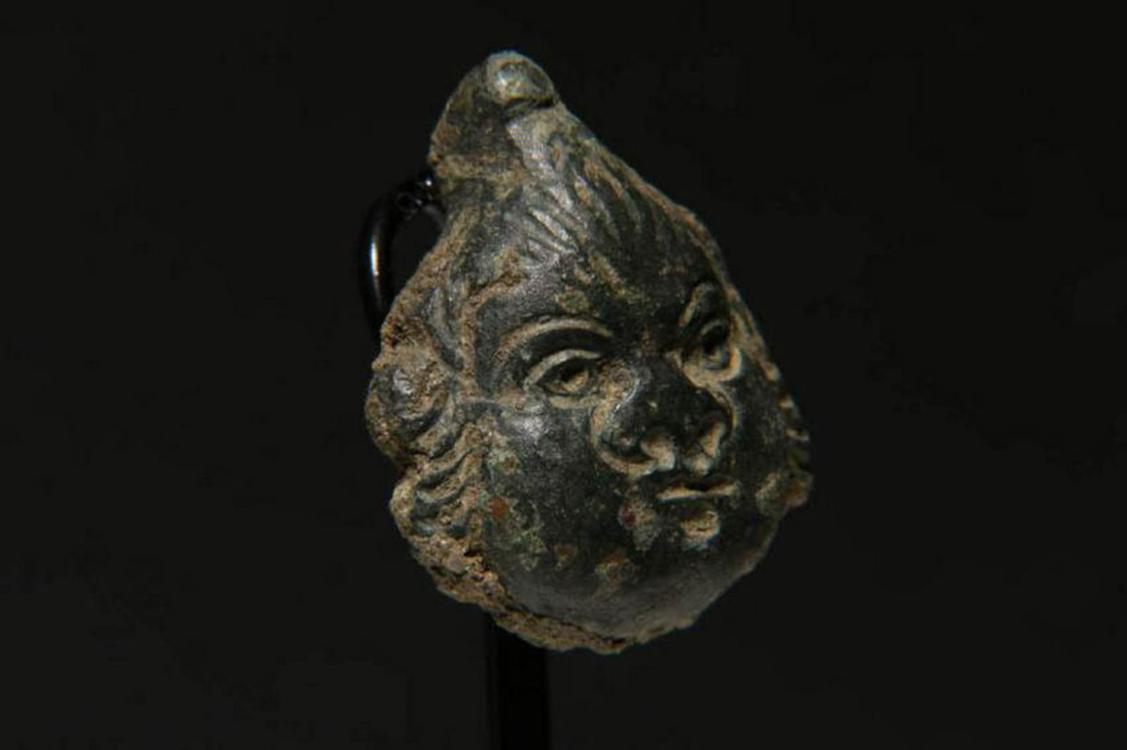 Roman Bronze Medallion Applique (1 of 4)