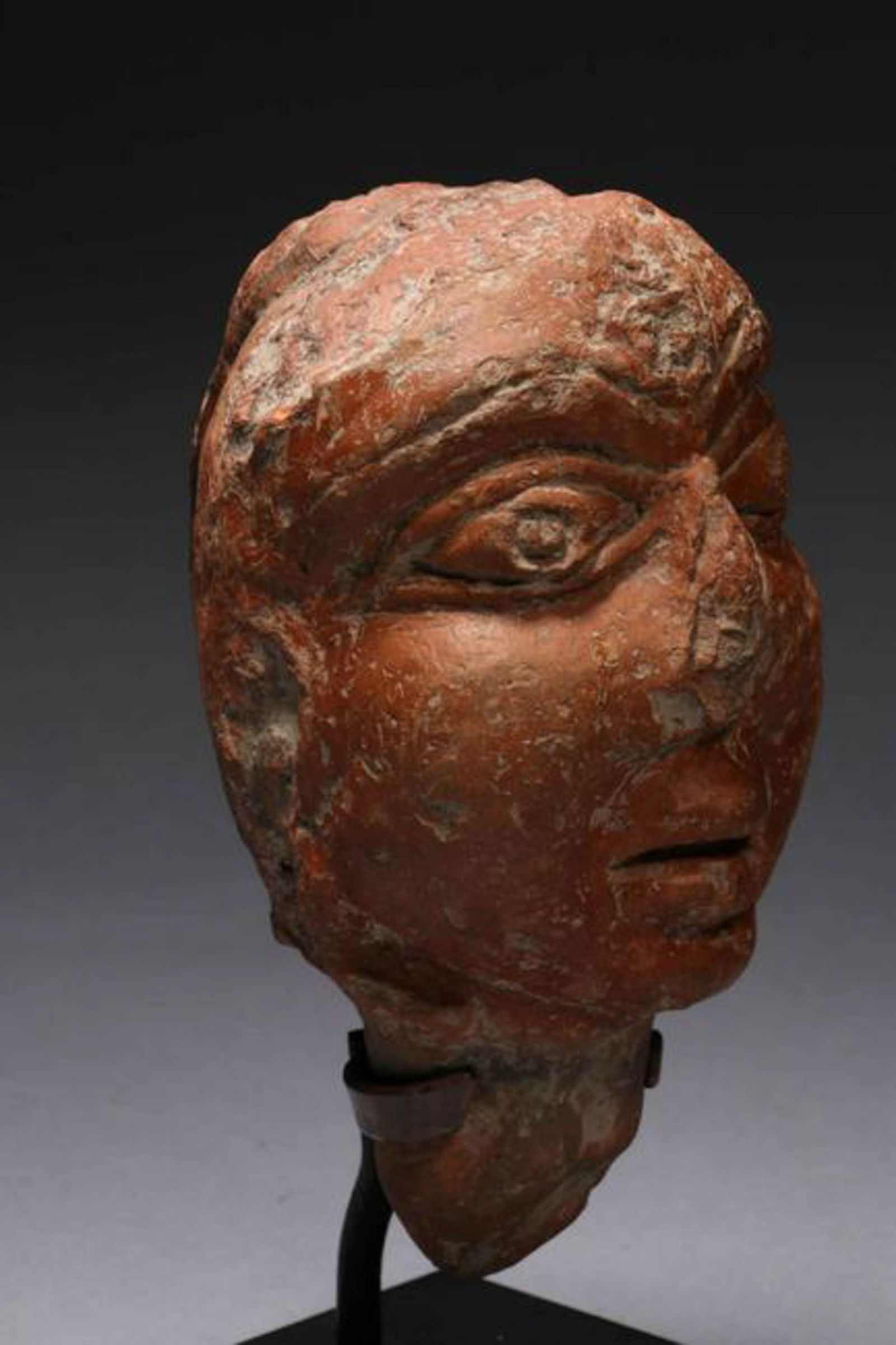 Ancient Gupta Terracotta Head - India (1 of 4)