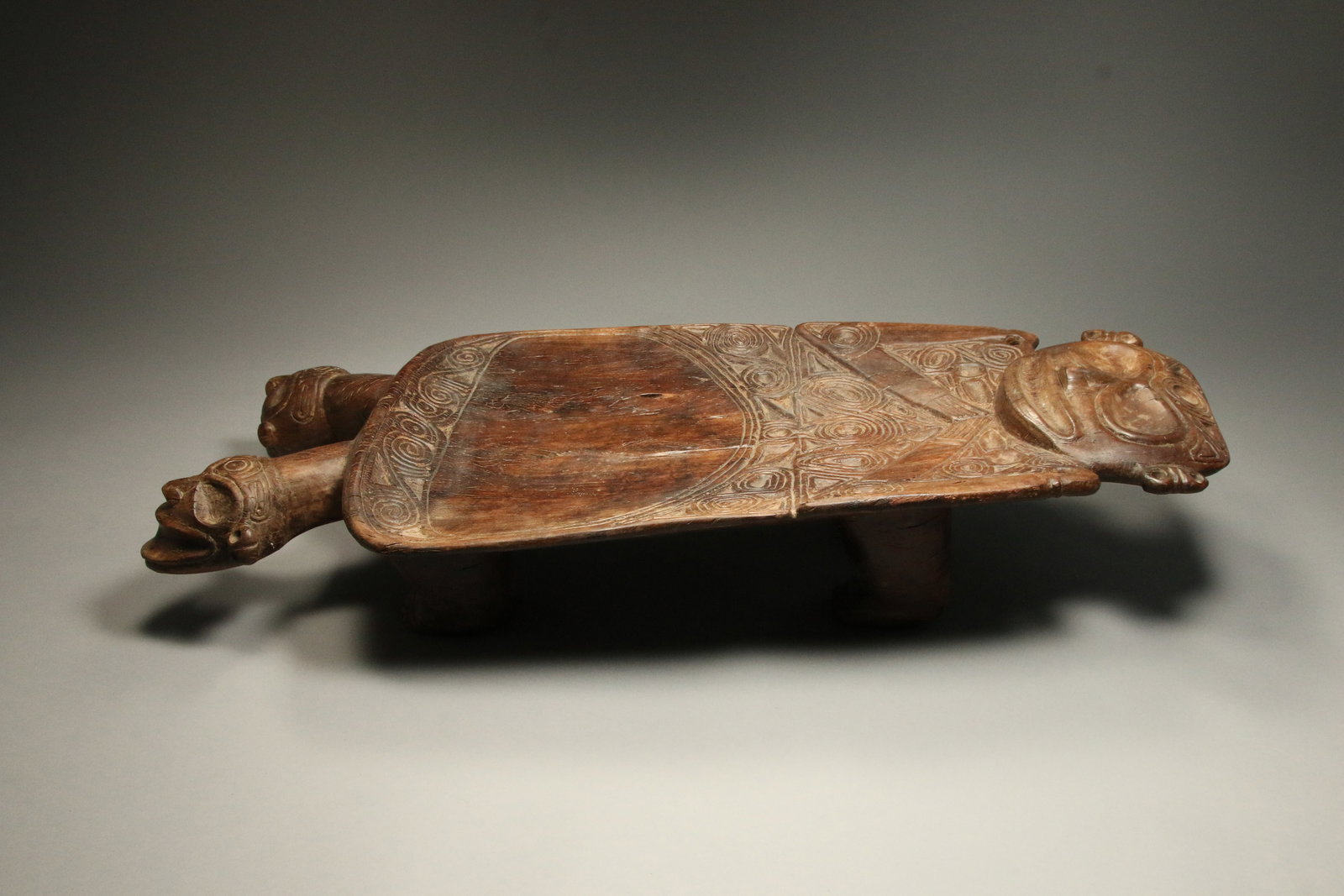 Pre-Columbian Wood Duho (1 of 7)