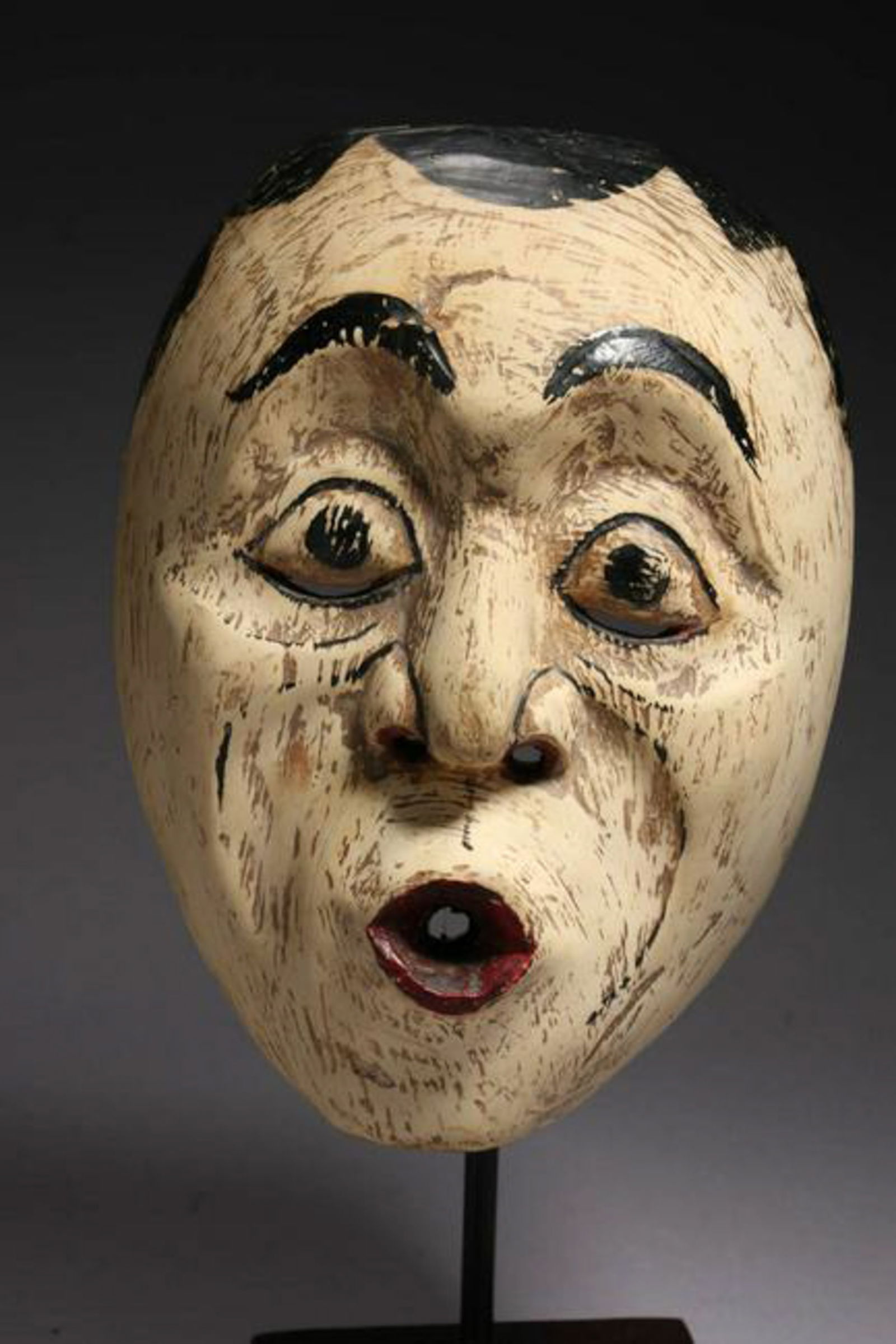 Wood Noh Mask - Japan (1 of 4)