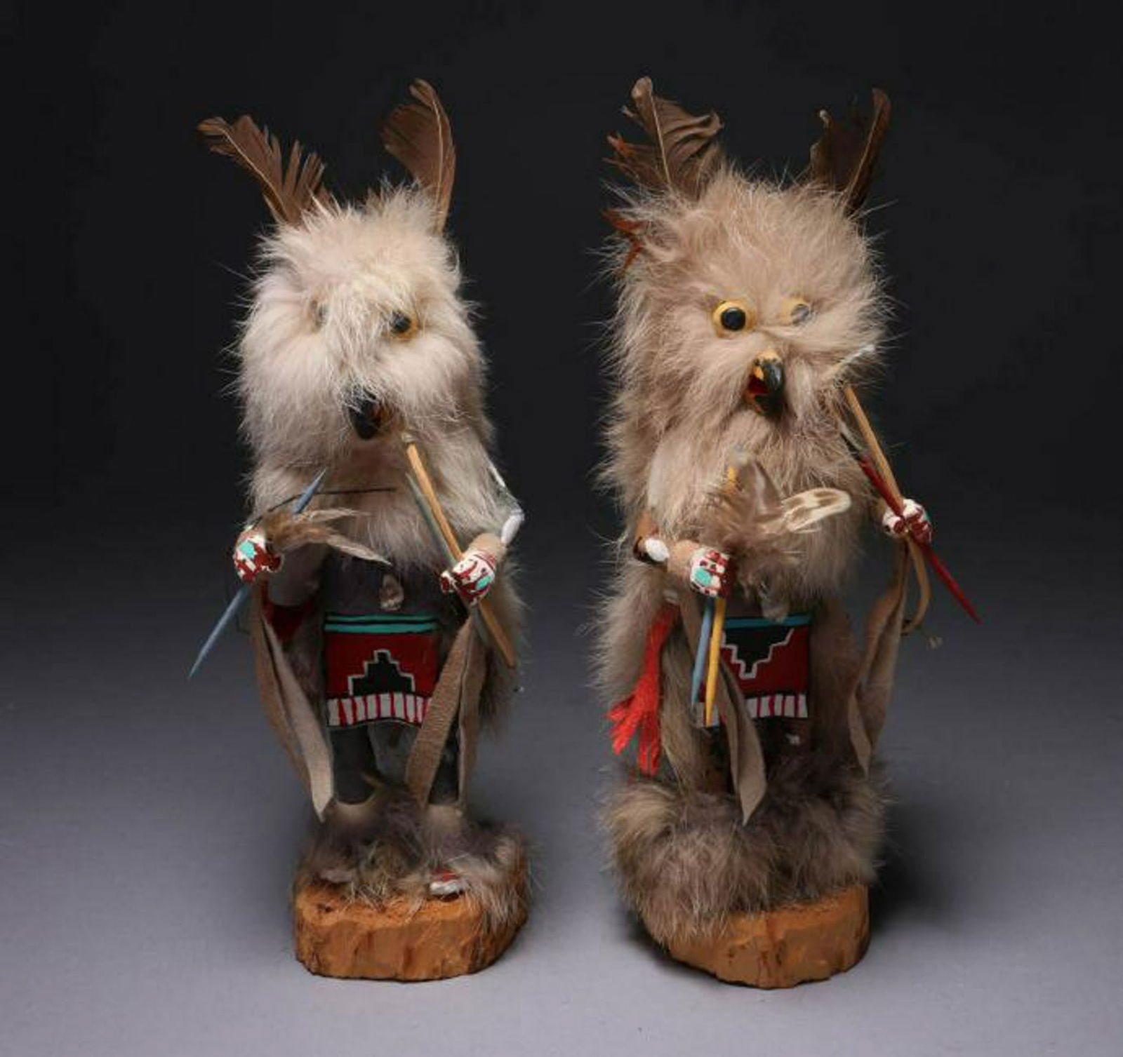 Native American Kachina Dolls - Lot of 2 (1 of 3)