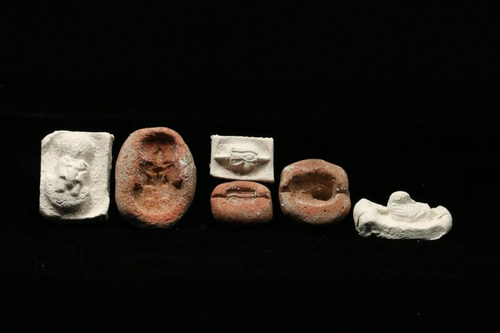 Egyptian Amulet Molds Lot of 3 (1 of 4)