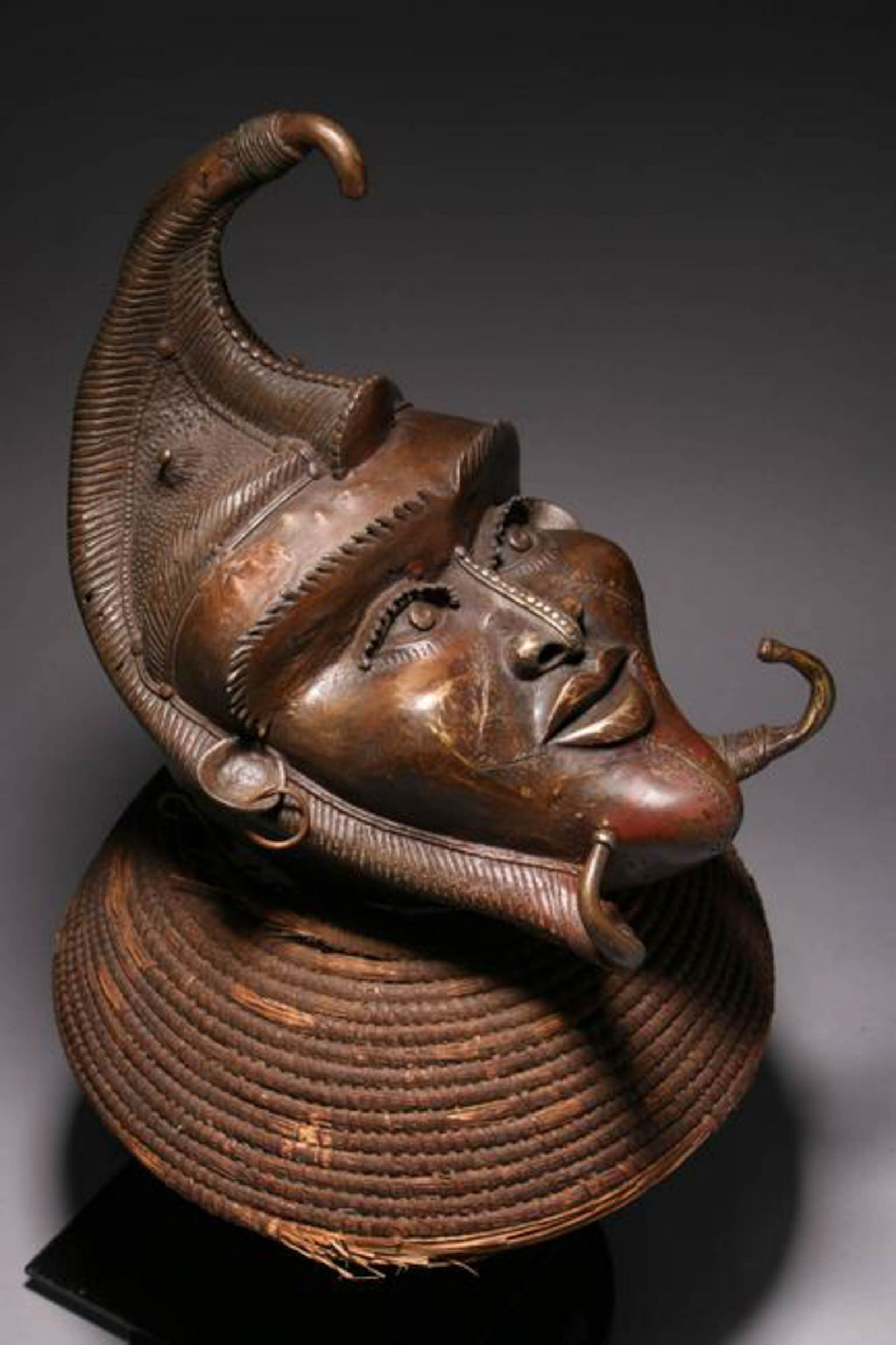 African Art Bronze - Queen Mother (1 of 4)