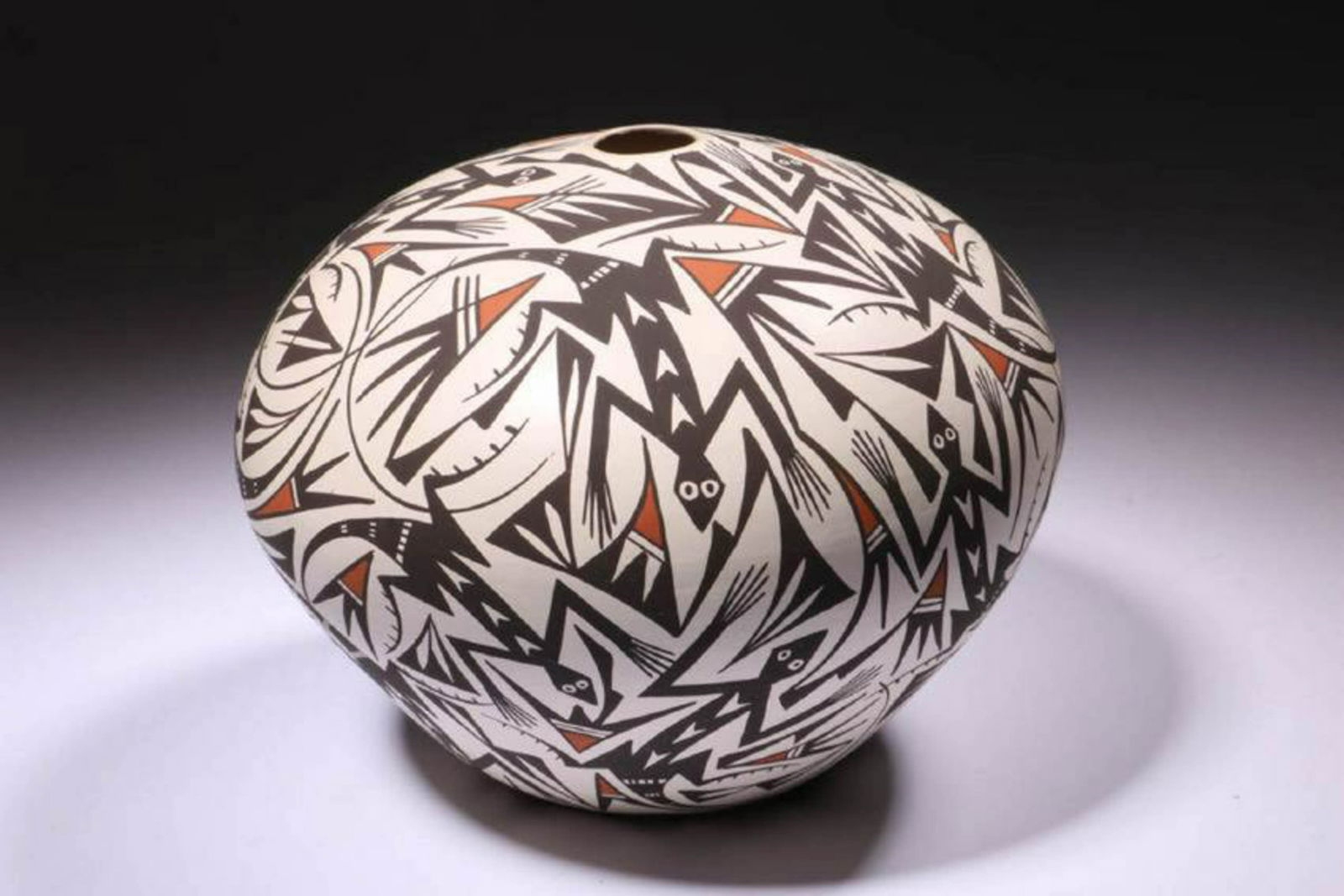 Native American Pottery Seed Pot (1 of 6)