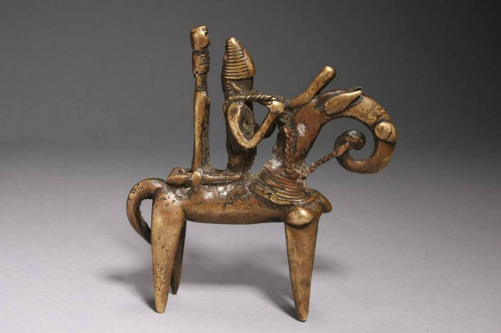 African Art Bronze Figure - Dogon (1 of 4)