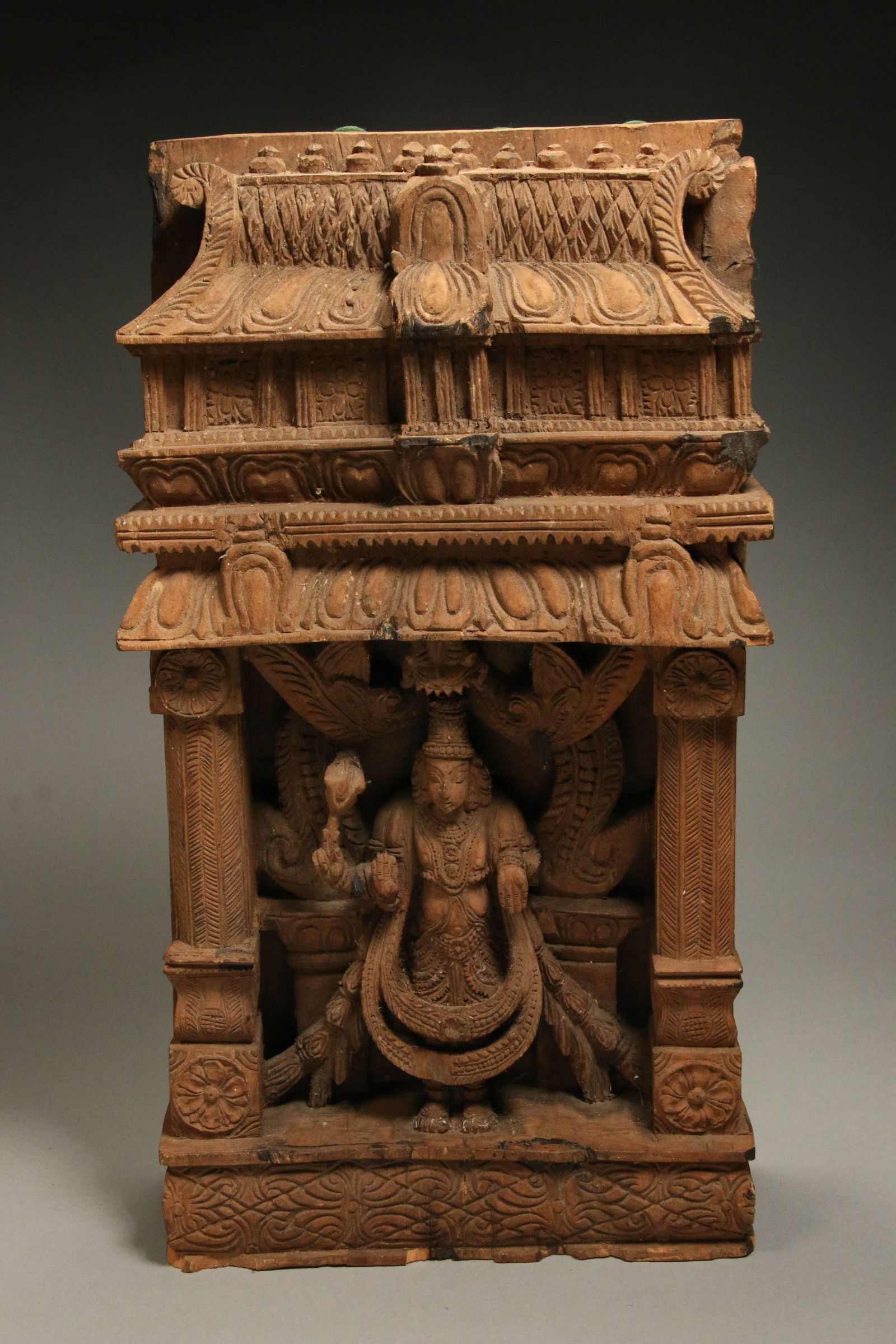 Wood Panel of Mahalakshmi - India (1 of 4)