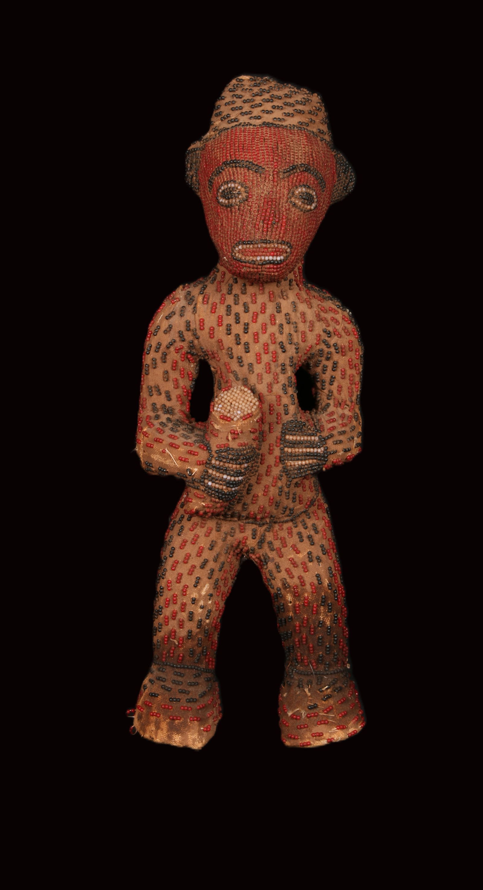 African Art Bamileke Beaded Figure, Cameroon (1 of 5)