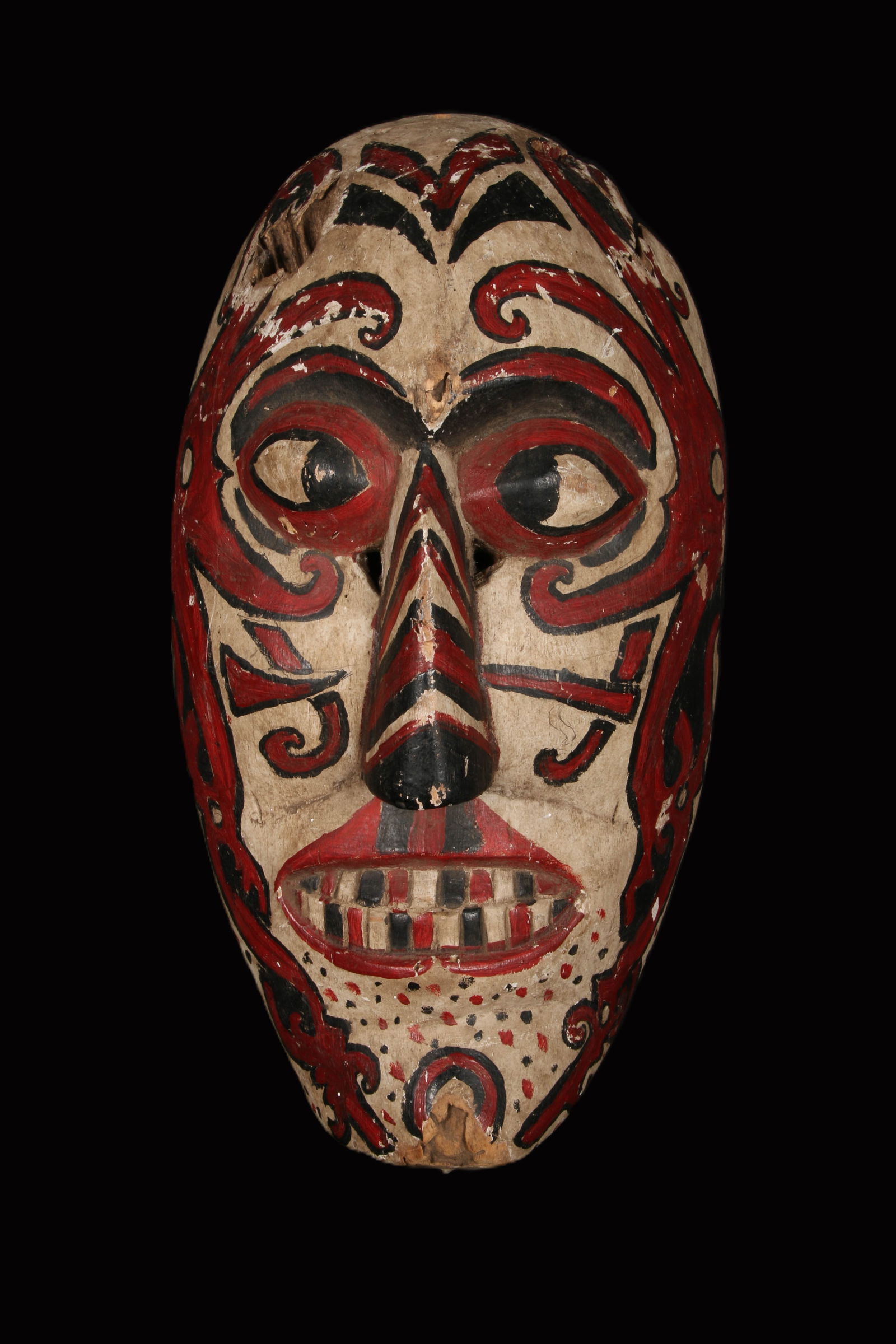Dayak Wood Mask - Indonesia (1 of 5)