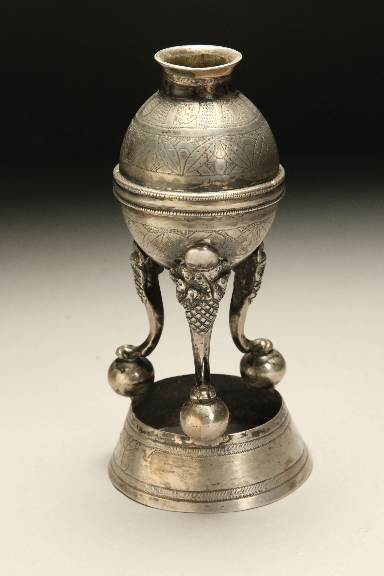 Spanish Colonial Silver Mate Cup (1 of 13)