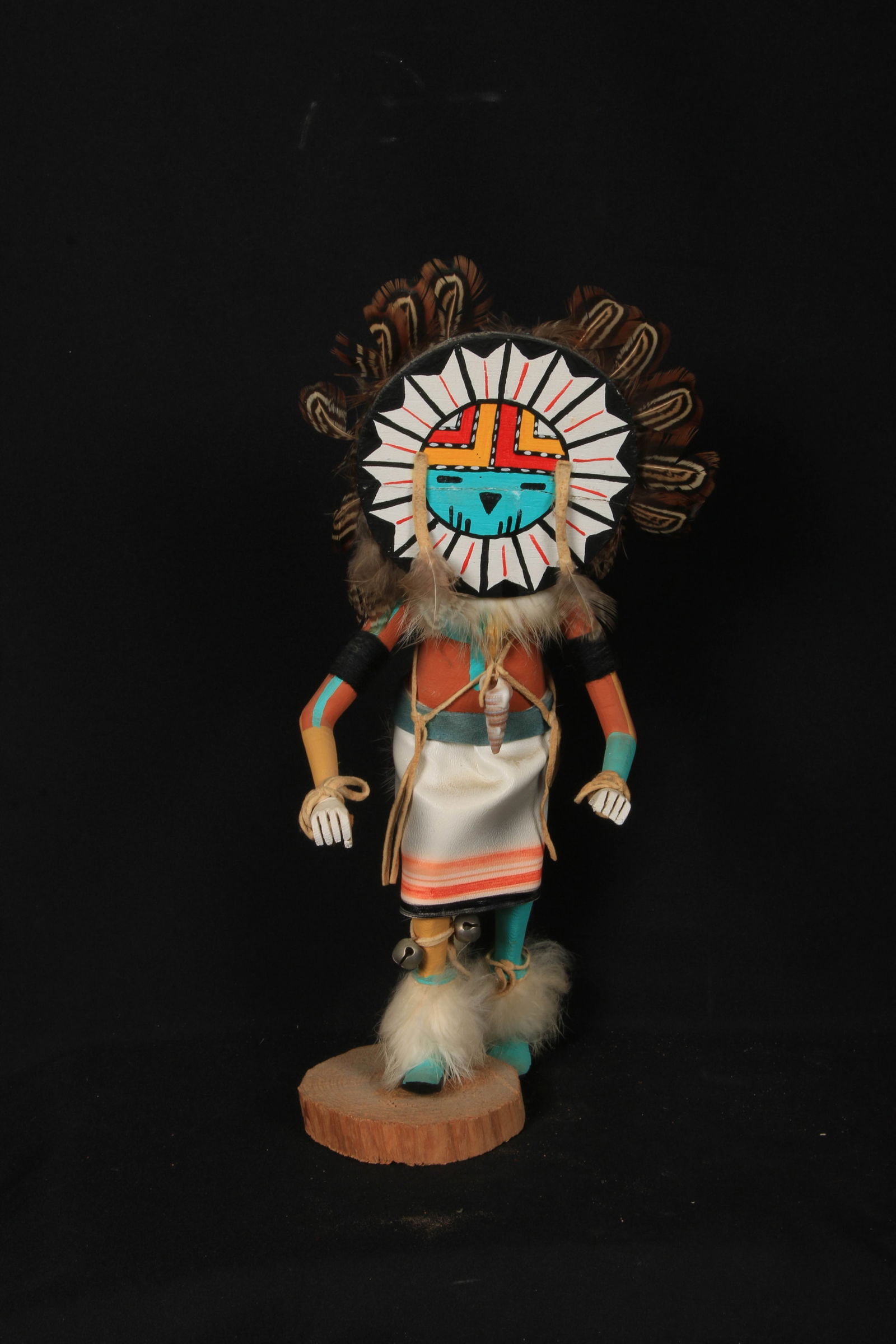 Native American Sunface kachina Doll (1 of 3)