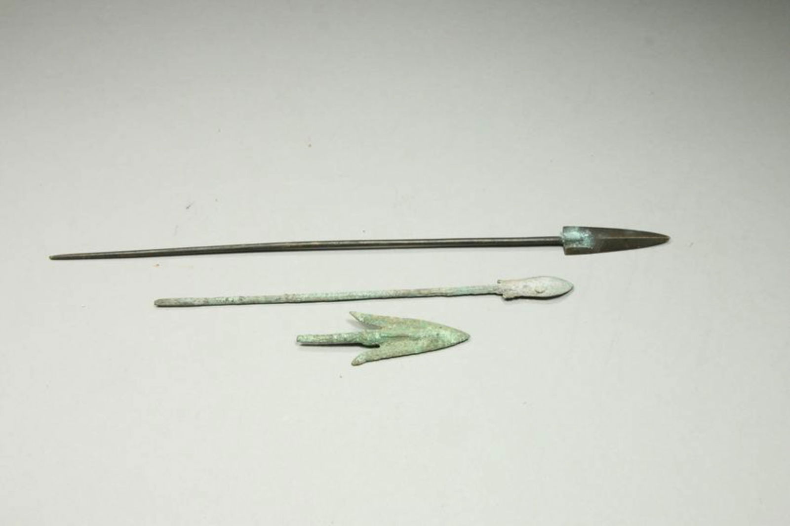 Ancient Asian Spear Points - Lot of 3 (1 of 5)