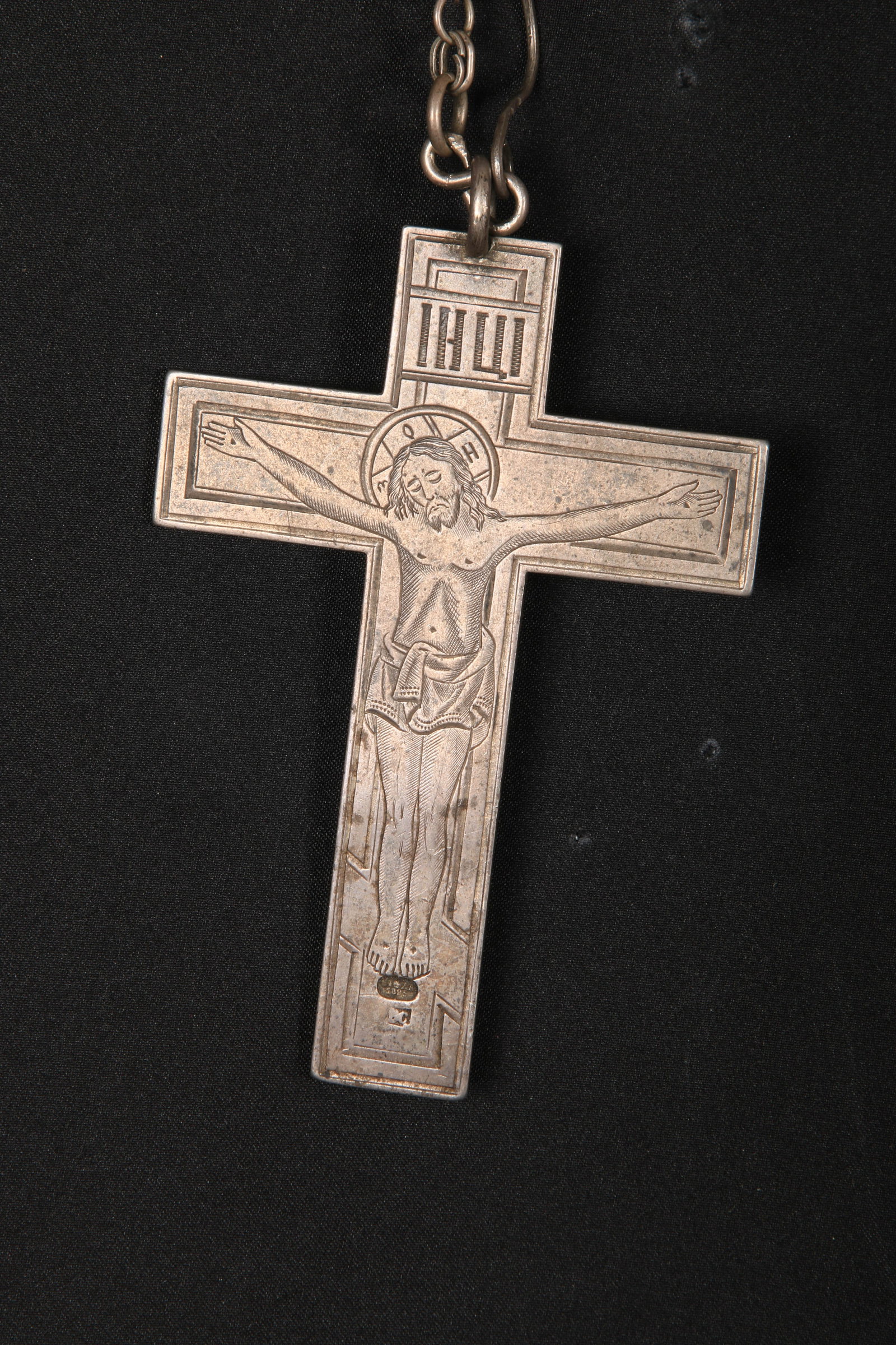 Russian Orthodox Silver Cross - 2