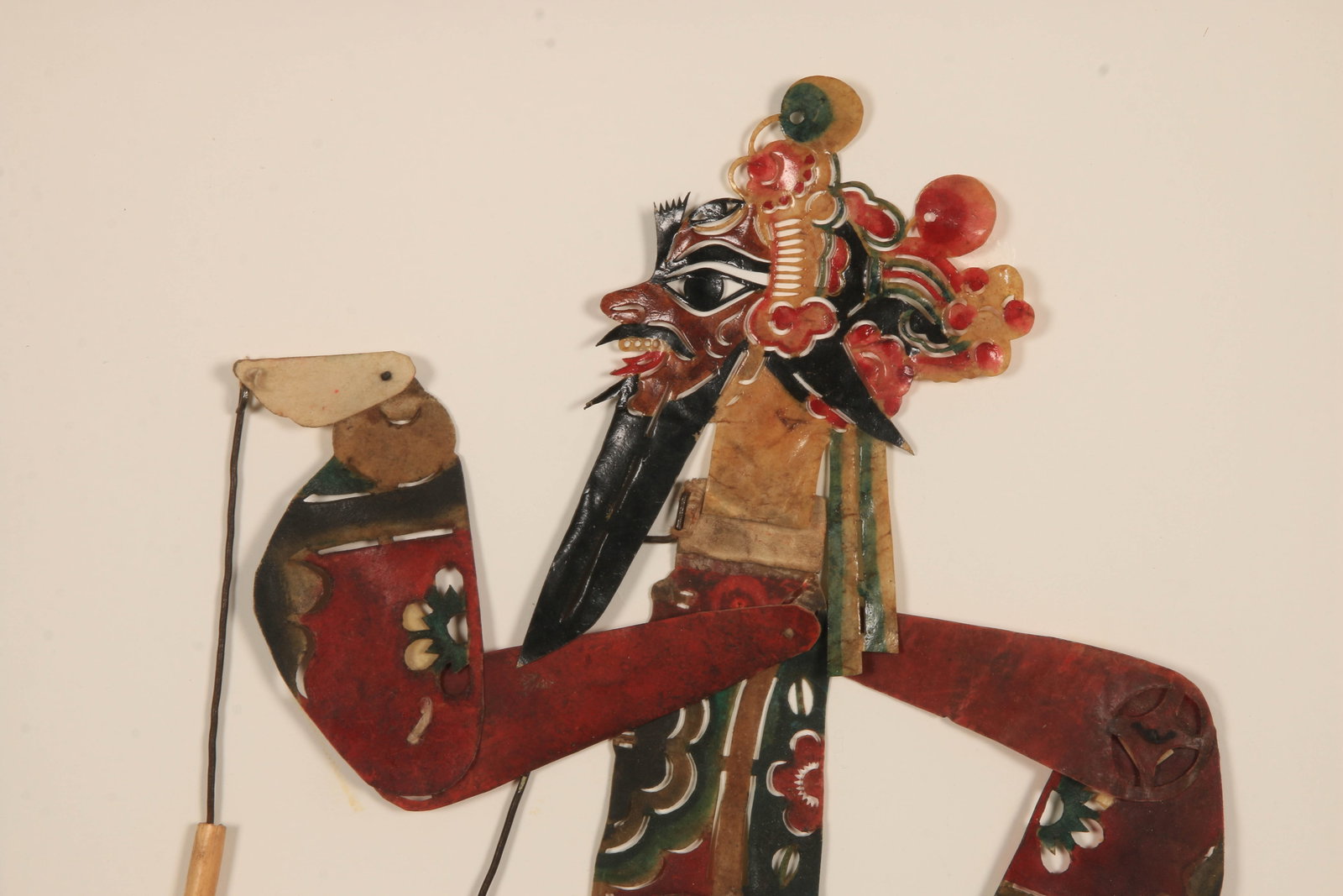 Chinese Shadow Puppet Framed - 2