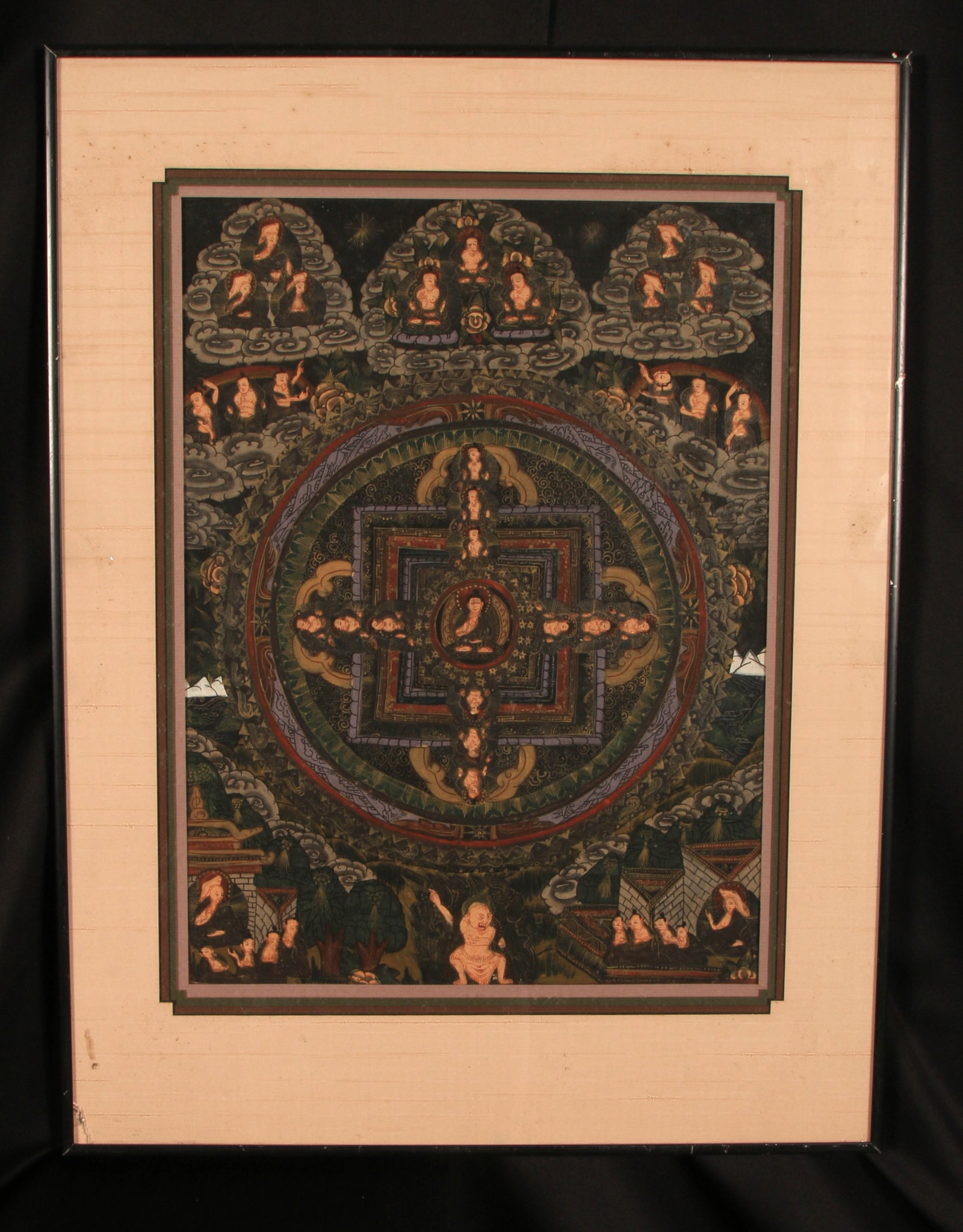Tibetan Thangka - Mandala (1 of 2)