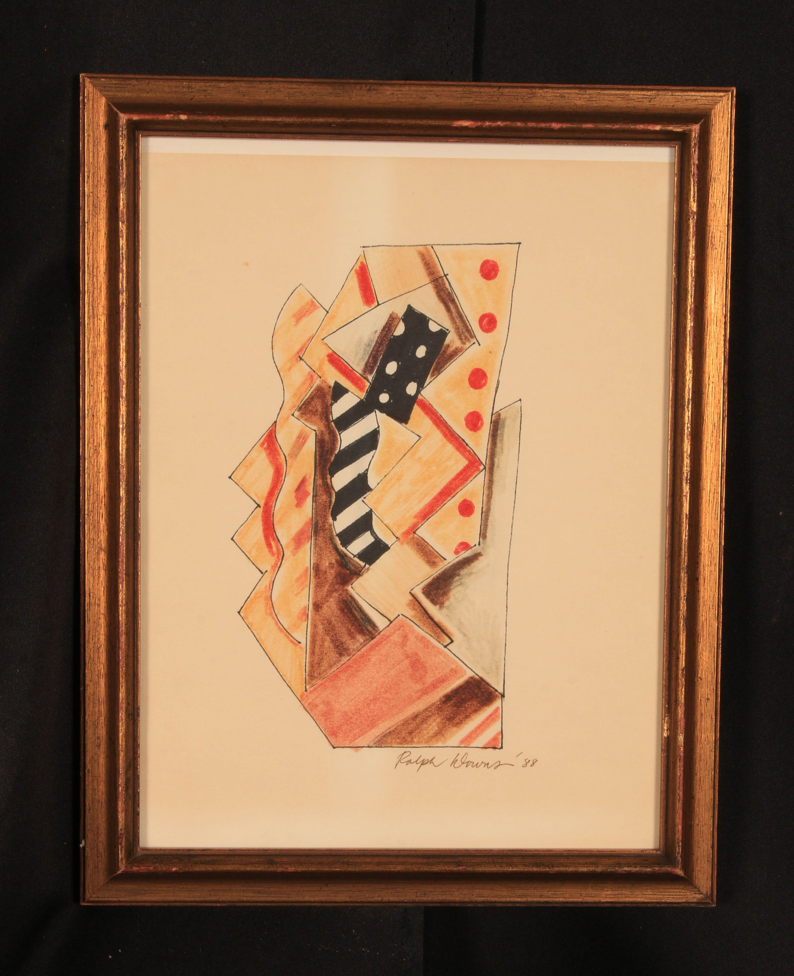 Abstract Watercolor by Ralph Downs (1 of 2)