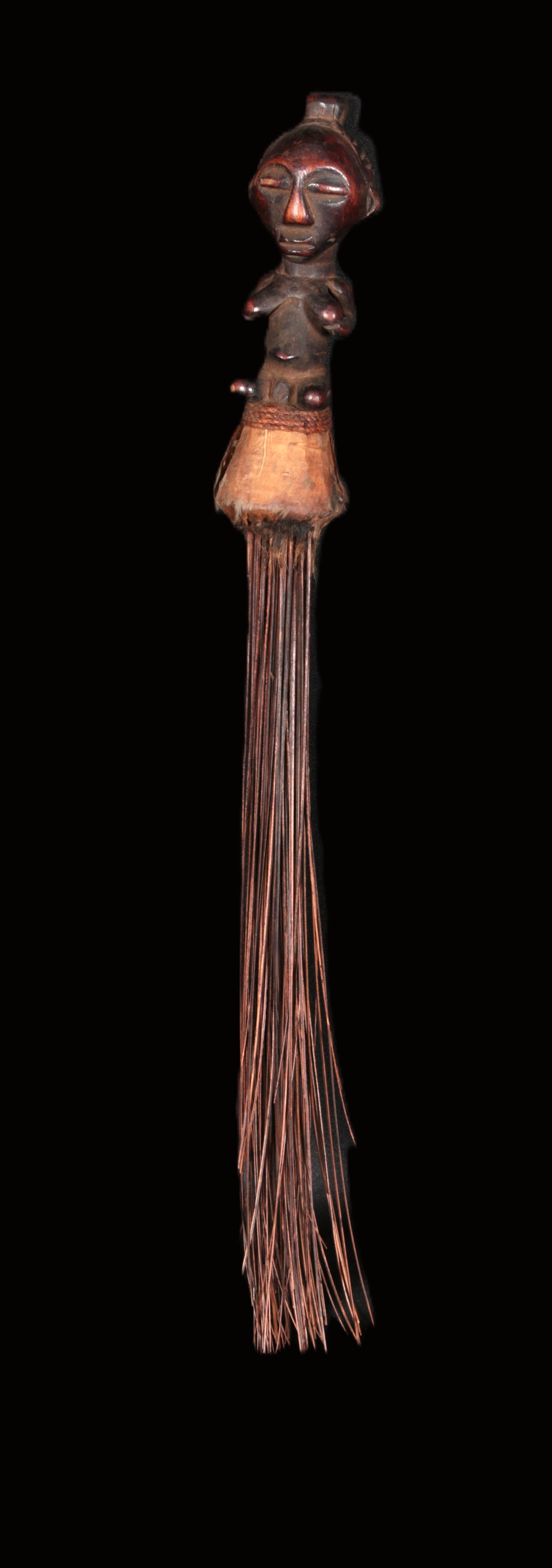 African Art Luba Fly Whisk (1 of 4)