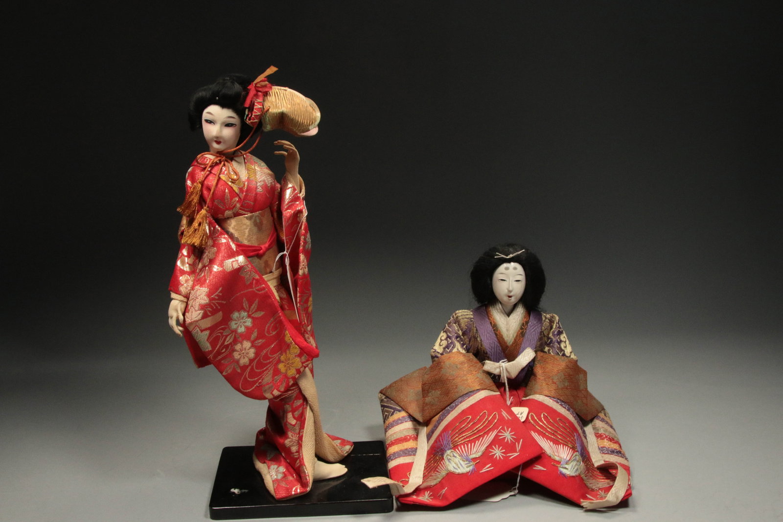 Japanese Hina Dolls - Lot pf Two (1 of 4)