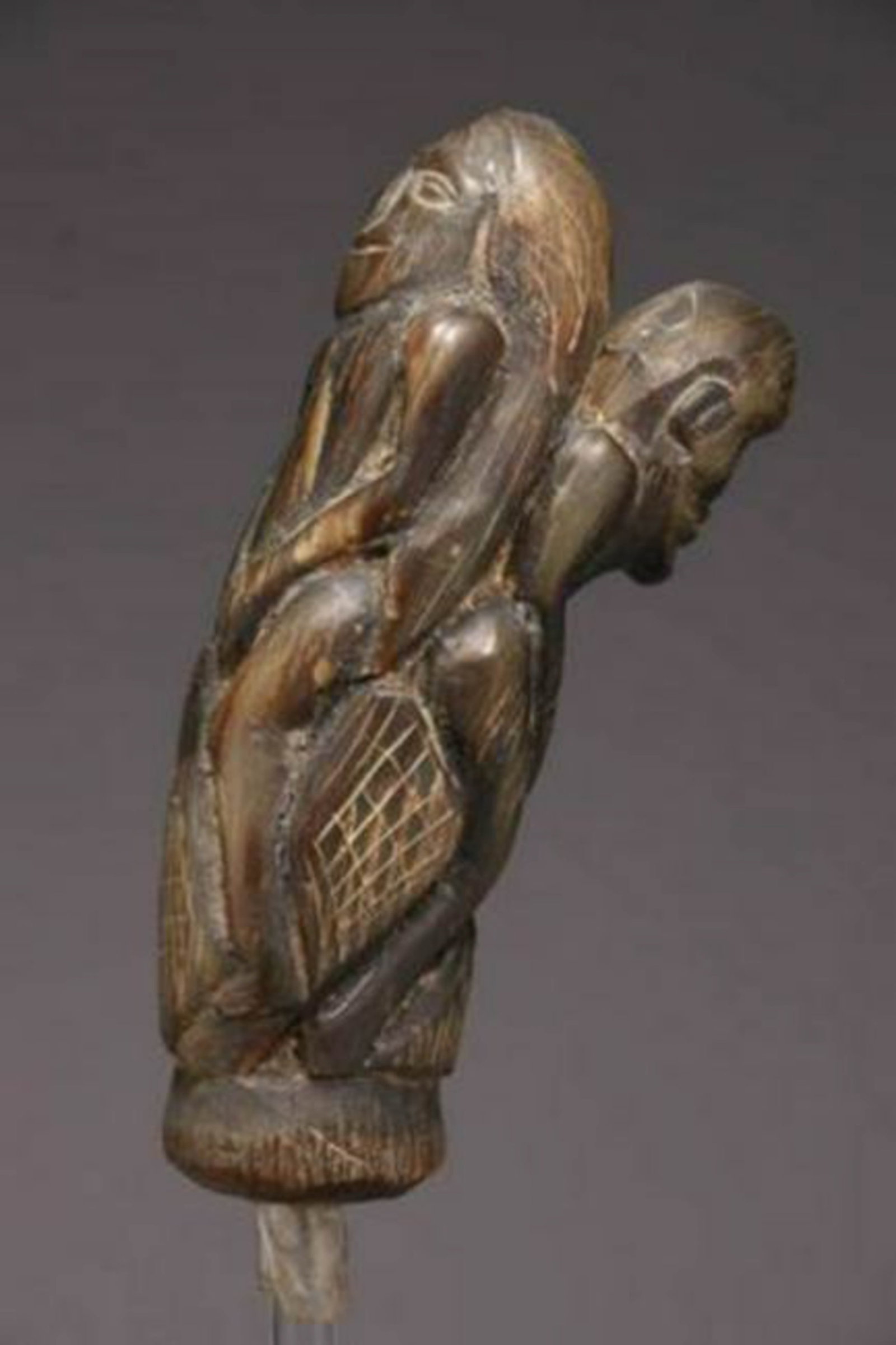 Indonesian Dayak Kris Handle (1 of 3)