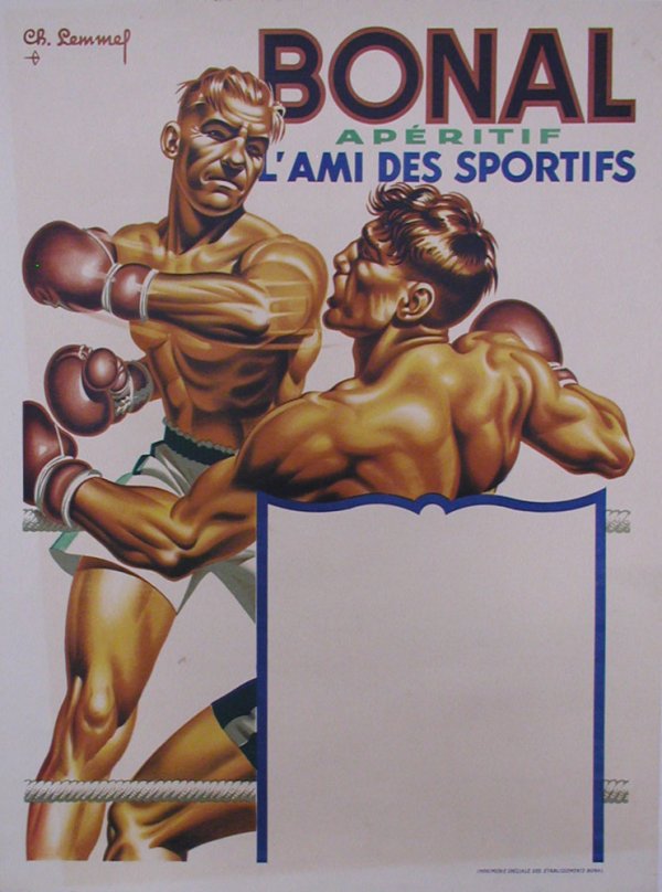 FRENCH BOXING POSTER NULL