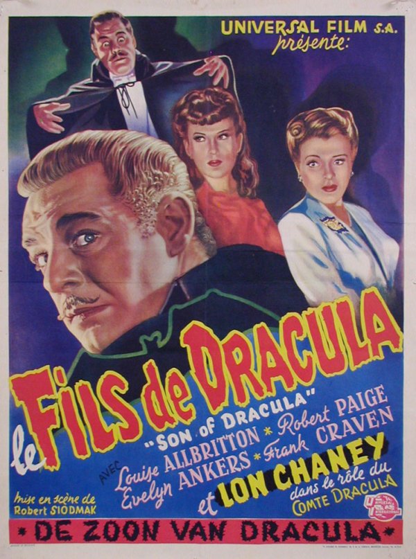 SON OF DRACULA LON CHANEY, JR.