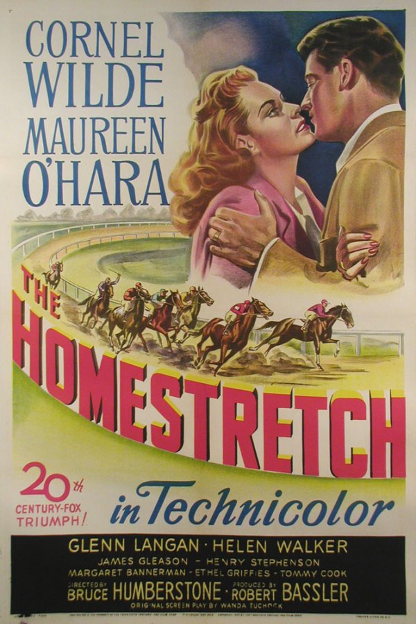 HOMESTRETCH, THE MAUREEN O'HARA, CORNEL WILDE