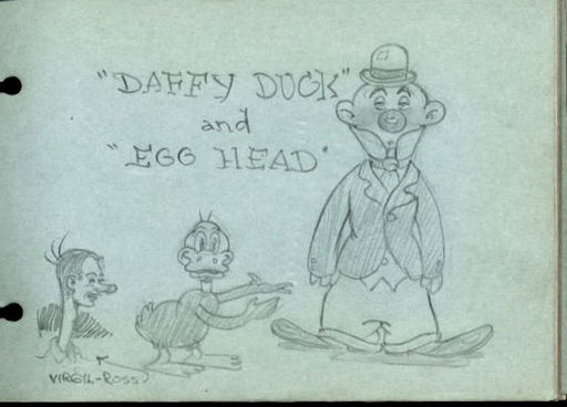 288: 1938 AUTOGRAPH BOOK WITH ORIGINAL DAFFY DUCK ART - May 26, 2007 | The  Last Moving Picture Co. in OH