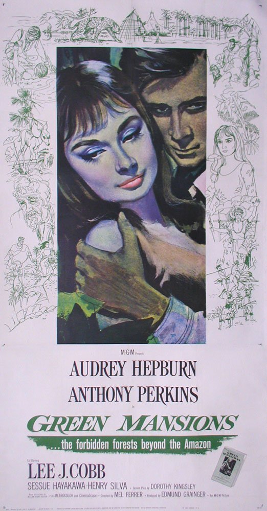 GREEN MANSIONS AUDREY HEPBURN, ANTHONY PERKINS