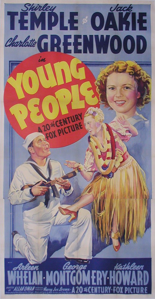 YOUNG PEOPLE SHIRLEY TEMPLE, JACK OAKIE