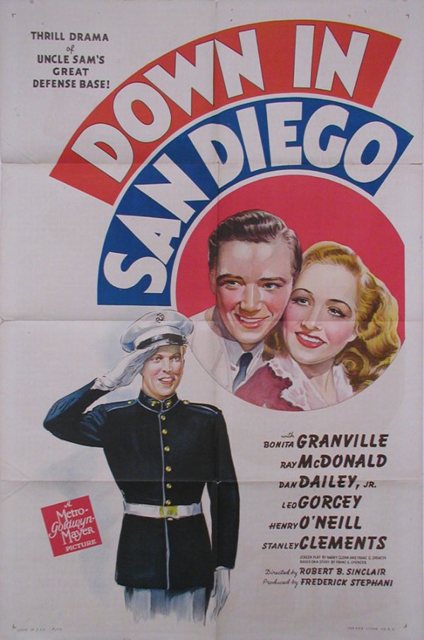 DOWN IN SAN DIEGO BONITA GRANVILLE