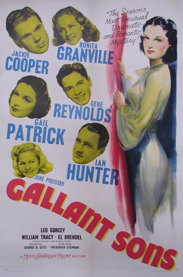 GALLANT SONS JACKIE COOPER, LEO GORCEY