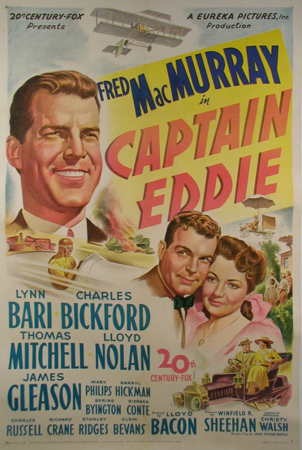 CAPTAIN EDDIE FRED MACMURRAY, LYNN BARI