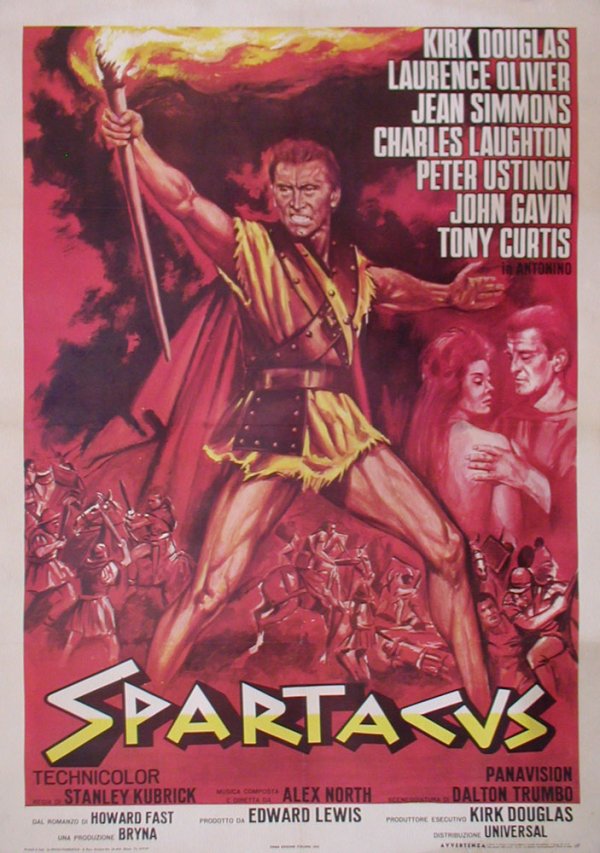 SPARTACUS KIRK DOUGLAS