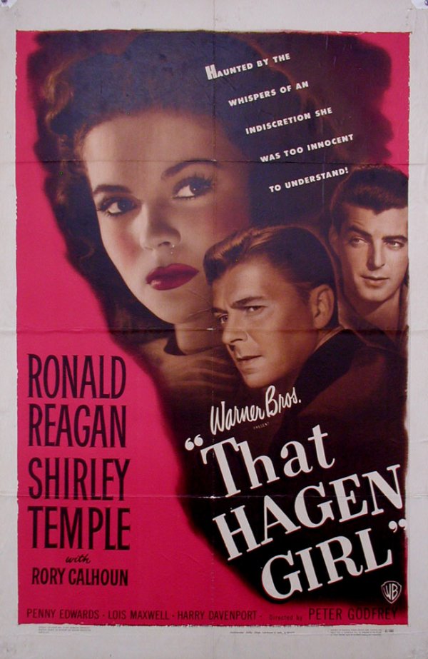 THAT HAGEN GIRL RONALD REAGAN, SHIRLEY TEMPLE