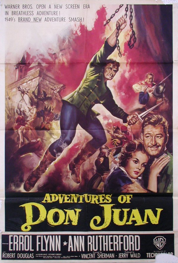 ADVENTURES OF DON JUAN, THE ERROL FLYNN