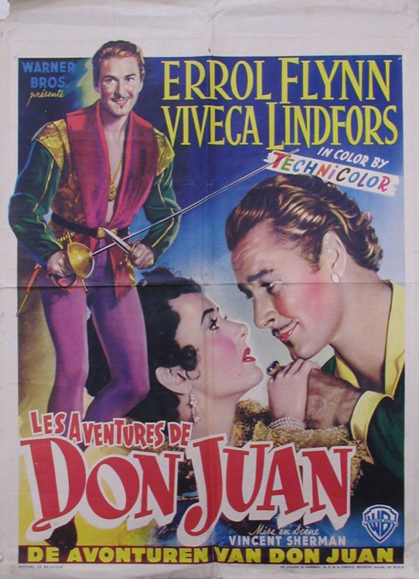 ADVENTURES OF DON JUAN ERROL FLYNN