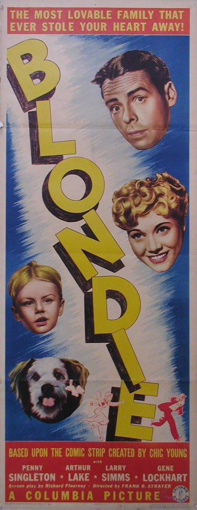 BLONDIE PENNY SINGLETON, ARTHUR LAKE