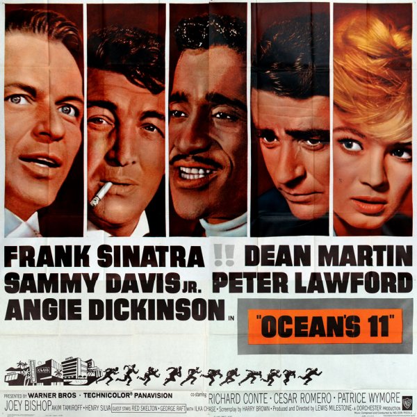 OCEAN'S ELEVEN SINATRA, DEAN MARTIN, SAMMY DAVIS
