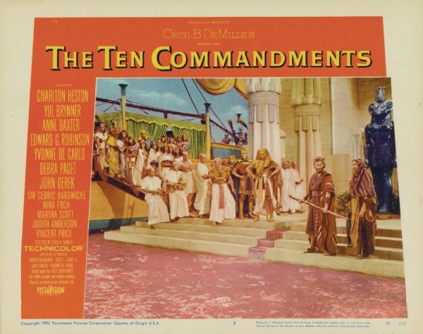 TEN COMMANDMENTS, THE CHARLTON HESTON