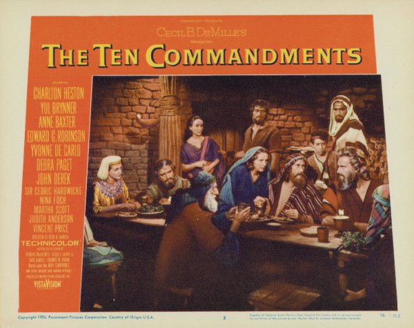 TEN COMMANDMENTS, THE CHARLTON HESTON - 2
