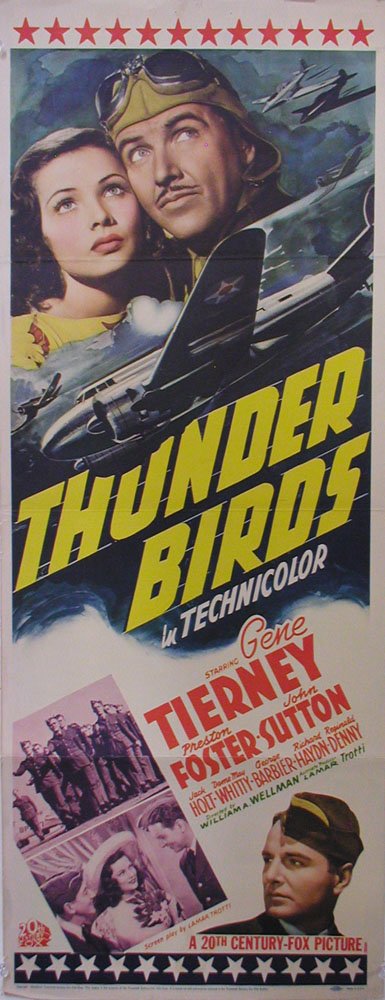 THUNDER BIRDS GENE TIERNEY