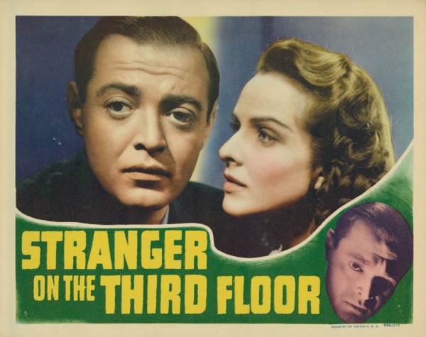 STRANGER ON THE THIRD FLOOR PETER LORRE - 2