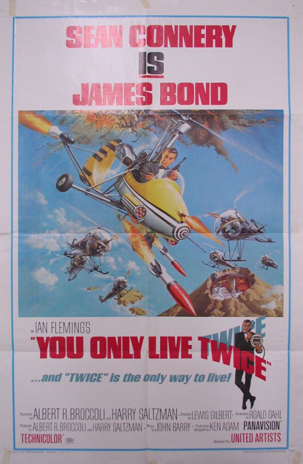 YOU ONLY LIVE TWICE SEAN CONNERY